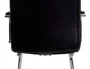 Q-connect Silla Pia Ve Escritorio Simil Piel Base Metalica Negro Altura Max 1050 mm