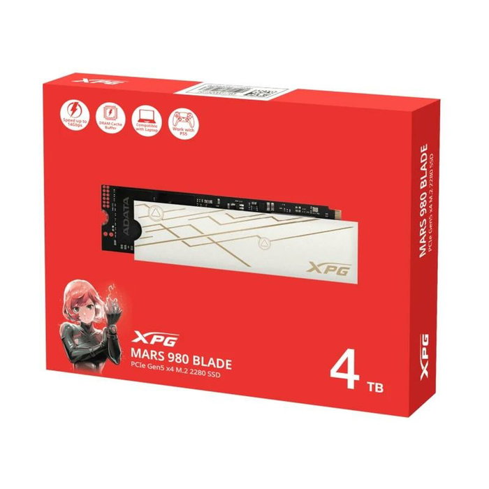 ADATA SSD MARS 980 BLADE 2TB M.2 PCIe Gen5 x4