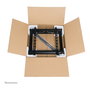 Neomounts WL95-800BL1 Soporte de pared Push-to-Pop-Out para videowall o pantalla de 42 a 70 pulgadas - Capacidad 35 kg - Negro