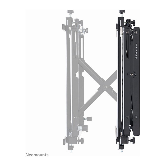 Neomounts WL95-800BL1 Soporte de pared Push-to-Pop-Out para videowall o pantalla de 42 a 70 pulgadas - Capacidad 35 kg - Negro