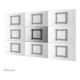 Neomounts WL95-800BL1 Soporte de pared Push-to-Pop-Out para videowall o pantalla de 42 a 70 pulgadas - Capacidad 35 kg - Negro