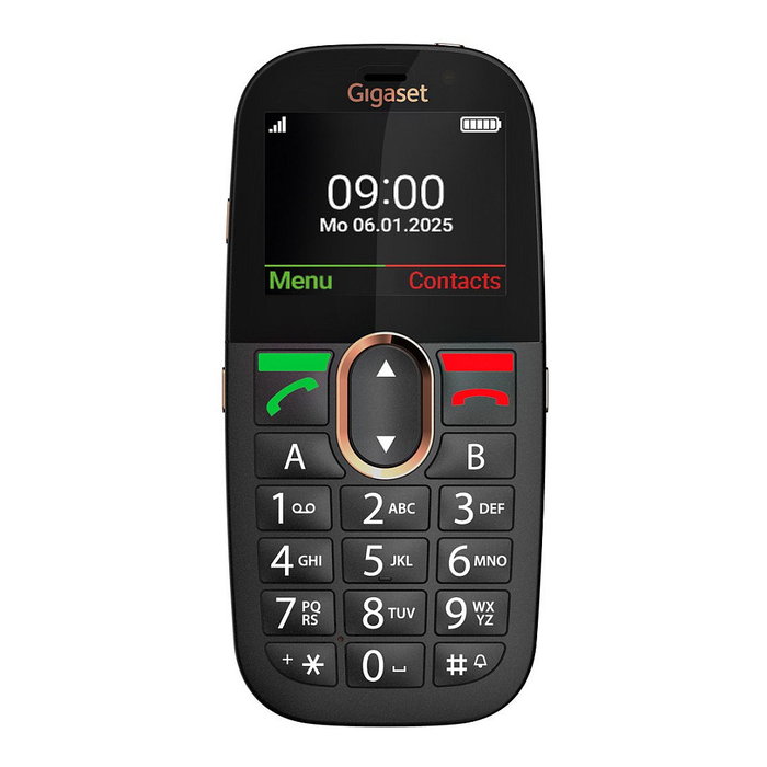 Gigaset GL695 Negro 4G para Personas Mayores Gigaset GL695 Negro 4G para Personas Mayores