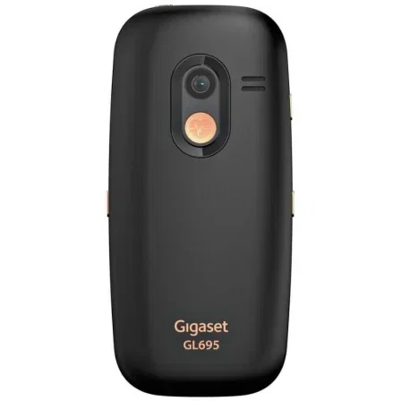 Gigaset GL695 Teléfono Móvil para Mayores 4G con Botón SOS, Negro