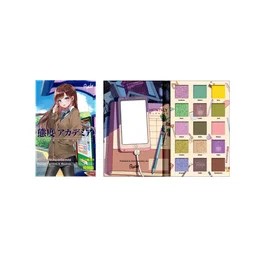 Rude Cosmetics Attitude Academia Paleta de sombras de ojos, 15 tonos