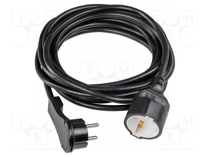 AS SCHWABE Prolongador de alimentación H05VV-F 3G1,5mm2 5m AS SCHWABE Prolongador de alimentación H05VV-F 3G1,5mm2 5m