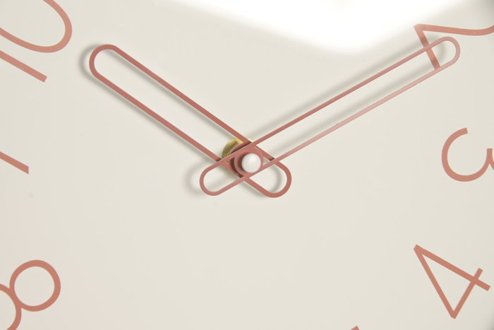 DKD Home Decor Reloj Pared Basicos 30 x 30 x 4.2 cm (3 Unidades)