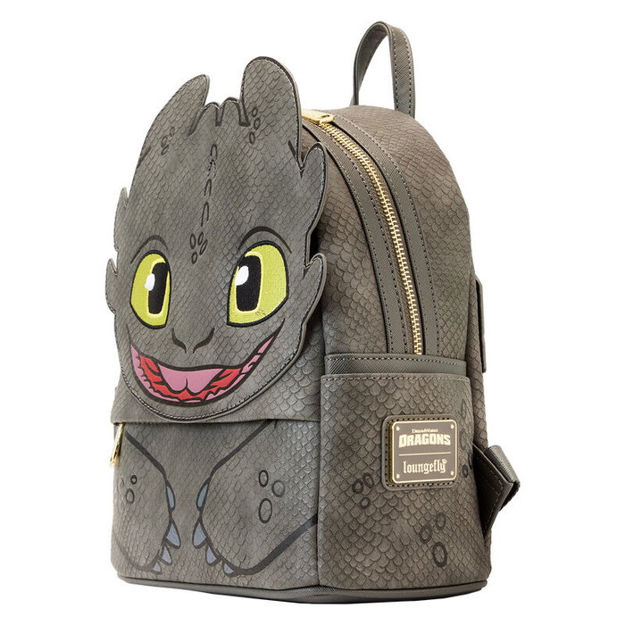 Loungefly Mochila Desdentao Como Entrenar a Tu Dragon Cuero Vegano 22,5x25x11,25cm