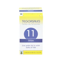 TEGOR Silicea D12 (Nº11) Sales de Schüssler 350 Comprimidos 20g