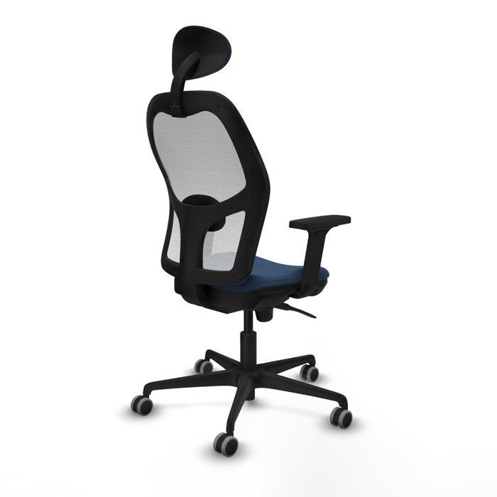 PIQUERAS Y CRESPO Silla de oficina Jorquera Azul marino y Blanco PIQUERAS Y CRESPO Silla de oficina Jorquera Azul marino y Blanco