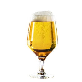 Lamiaco Copa de Cerveza Abadía, Vidrio, 42 cl (0,42L), Diámetro 87 mm, Alto 169 mm (Set de 6)