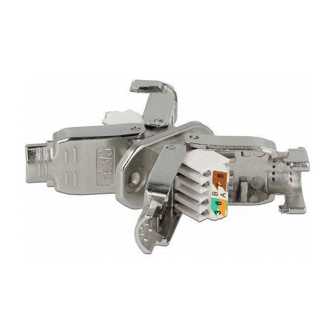 DeLOCK 86467 Verbinder für Netzwerkkabel Cat.6A STP