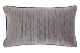 DKD Home Decor Cojín de Poliéster Rosa Palo 50x30 cm