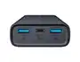 Veger Powerbank 10000mAh Negra USB-C/2 USB-A Enchufe Plegable Batería Auxiliar