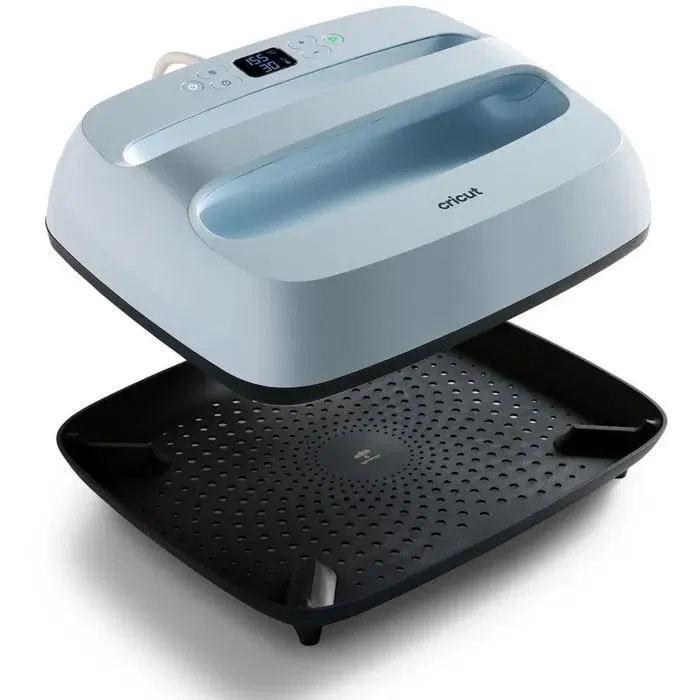 Cricut Prensa Térmica EasyPress 3 Azul - Placa Calefactora de 23 x 23 cm