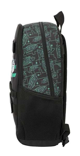 Mochila Escolar Nerf Game Negro 31 x 44 x 17 cm