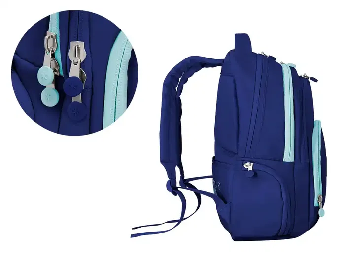 Antartik Mochila Fusion Flex Multibolsillo Azul Marino 19L 450x180x300 mm Antartik Mochila Fusion Flex Multibolsillo Azul Marino 19L 450x180x300 mm