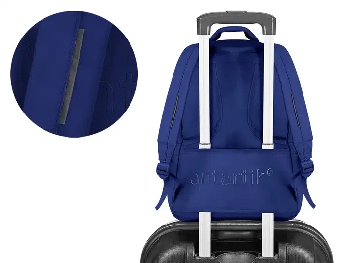 Antartik Mochila Fusion Flex Multibolsillo Azul Marino 19L 450x180x300 mm Antartik Mochila Fusion Flex Multibolsillo Azul Marino 19L 450x180x300 mm