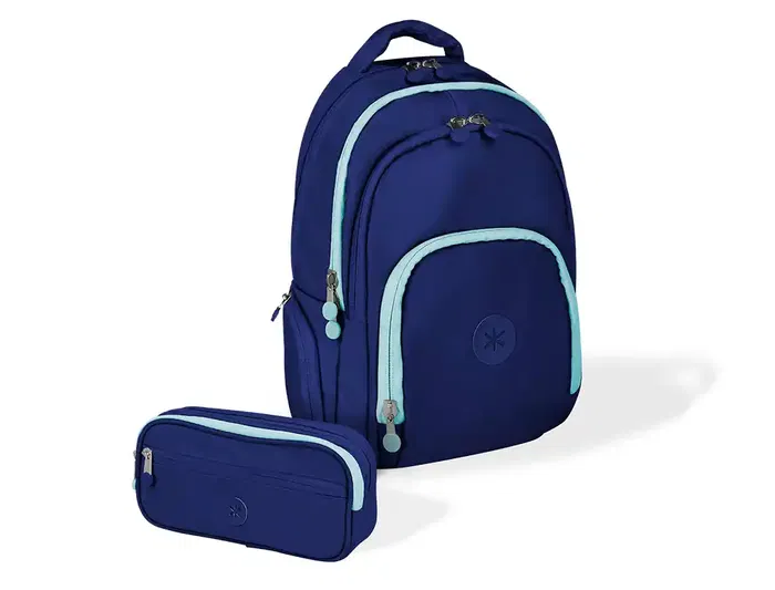 Antartik Mochila Fusion Flex Multibolsillo Azul Marino 19L 450x180x300 mm Antartik Mochila Fusion Flex Multibolsillo Azul Marino 19L 450x180x300 mm