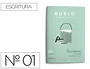 Rubio Cuaderno Caligrafia Nº 01 - Desarrollo de destrezas motrices para lenguaje escrito, 18x210x155 mm