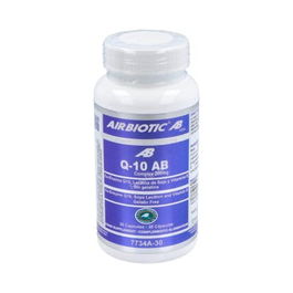 AIRBIOTIC Co-Enzima Q10 200Mg 30 Cápsulas con Vitamina E y Lecitina de Soja