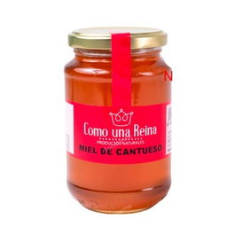 COMO UNA REINA Miel De Cantueso - Tarro De Cristal 500 Gramos
