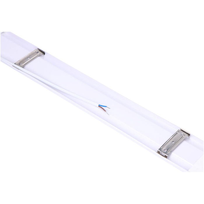 Edm Regleta LED 60 cm, 20W, Temperatura de Luz Variable 3000K/4000K/6500K, 2045 lm, 3CCT, IP20, Blanco, Clase F
