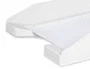 Q-connect Bandeja sobremesa plástico blanco opaco 240x70x340 mm
