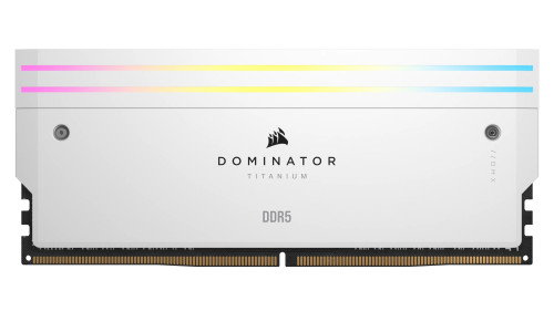 Corsair Dominator Titanium CMP64GX5M2B6400C32W 64 GB (2x32 GB) DDR5 6400 MHz CL32 Corsair Dominator Titanium CMP64GX5M2B6400C32W 64 GB (2x32 GB) DDR5 6400 MHz CL32