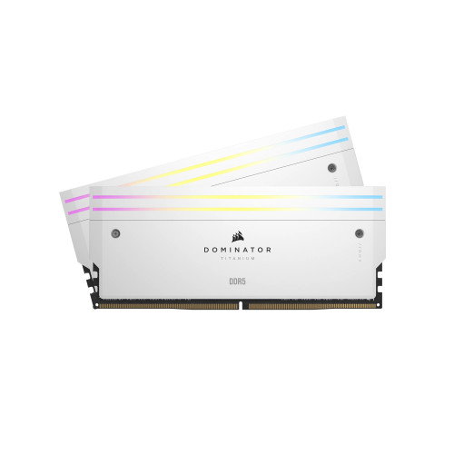 Corsair Dominator Titanium CMP64GX5M2B6400C32W 64 GB (2x32 GB) DDR5 6400 MHz CL32 Corsair Dominator Titanium CMP64GX5M2B6400C32W 64 GB (2x32 GB) DDR5 6400 MHz CL32