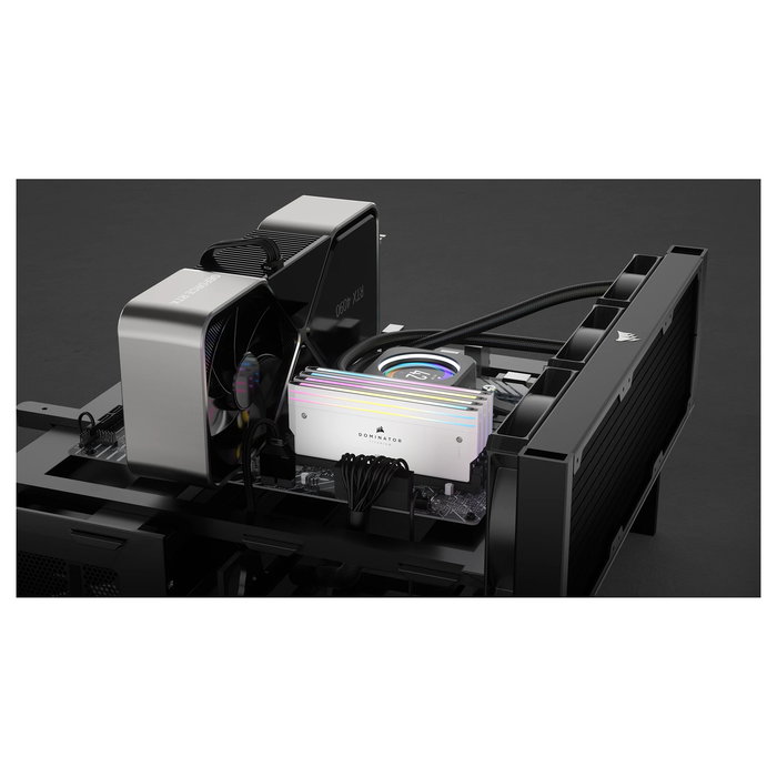 Corsair CMP64GX5M2B6400C32W Kit 64GB DDR5 6400MHz CL32 Dominator Titanium RGB Blanco (2x32GB) para PC