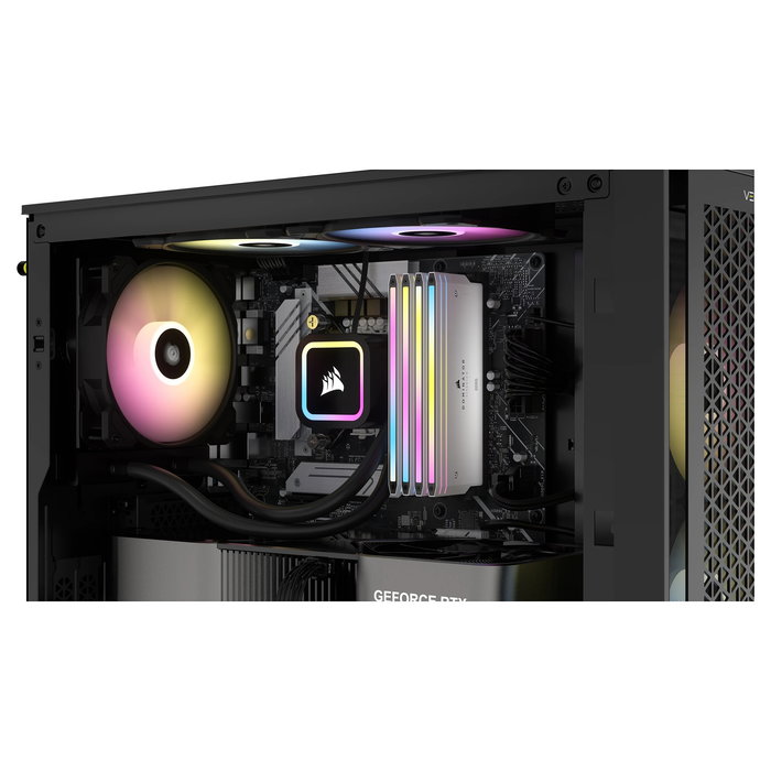 Corsair CMP64GX5M2B6400C32W Kit 64GB DDR5 6400MHz CL32 Dominator Titanium RGB Blanco (2x32GB) para PC