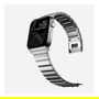 Nomad Strap V2 Correa para Apple Watch 42/44/45/49 mm en Acero Inoxidable Plateado