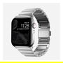 Nomad Strap V2 Correa para Apple Watch 42/44/45/49 mm en Acero Inoxidable Plateado