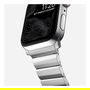 Nomad Strap V2 Correa para Apple Watch 42/44/45/49 mm en Acero Inoxidable Plateado