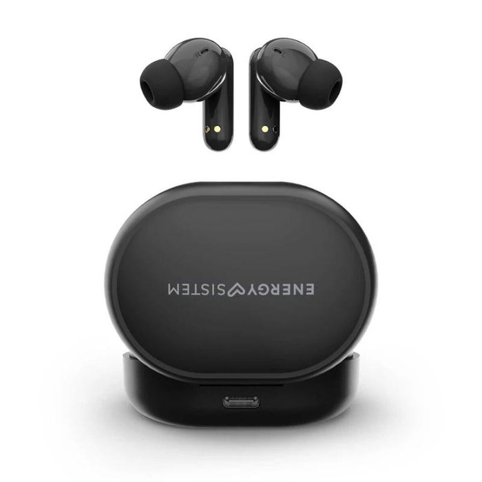 Auriculares Inalámbricos con Estuche de Carga Energy Sistem 459919 Negro