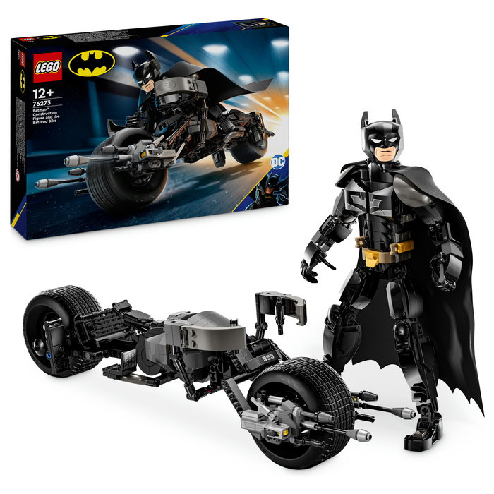 LEGO DC Batman Figura de Batman con Batpod 76273