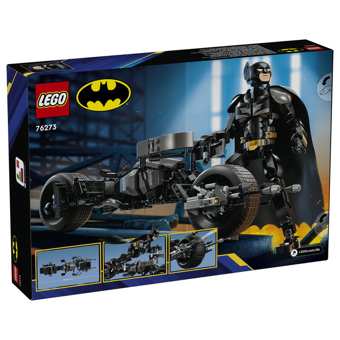 LEGO DC Batman Figura de Batman con Batpod 76273