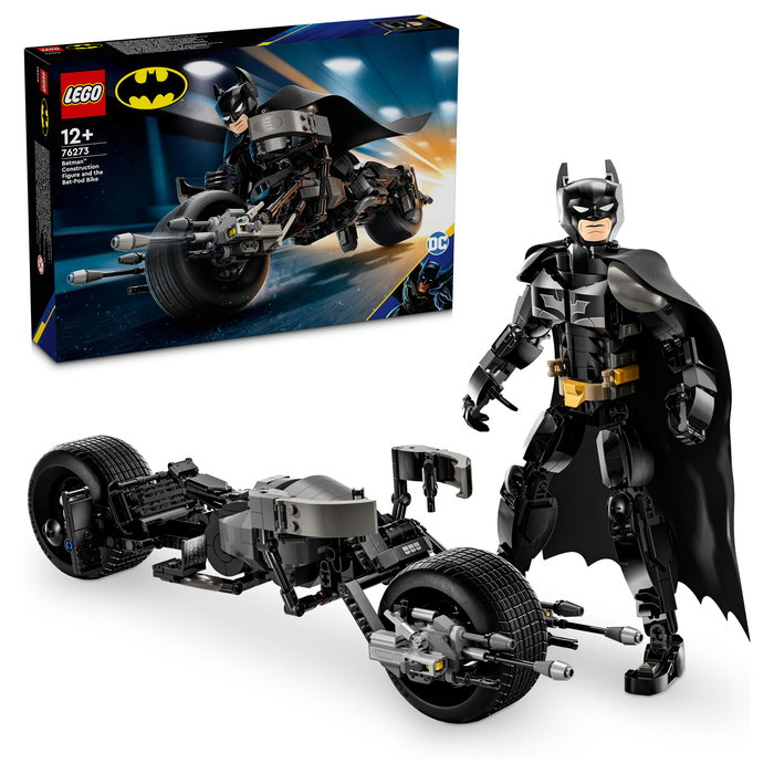 LEGO DC Batman Figura de Batman con Batpod 76273