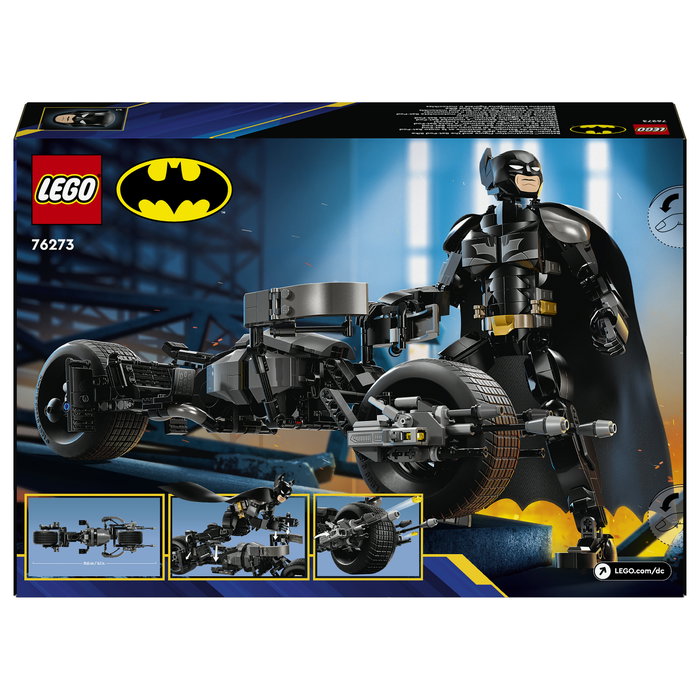 LEGO DC Batman Figura de Batman con Batpod 76273