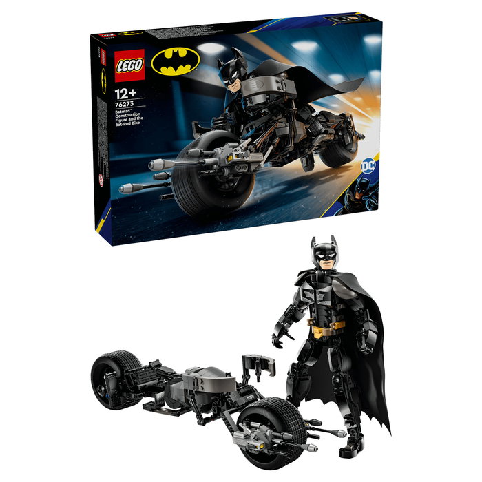 LEGO DC Batman Figura de Batman con Batpod 76273
