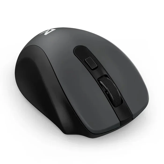Redragon BM-4091 Ratón Ergonómico Inalámbrico Bluetooth y 2.4 GHz, 6 Botones, Negro, Oficina
