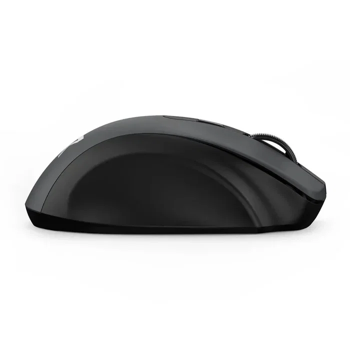 Redragon BM-4091 Ratón Ergonómico Inalámbrico Bluetooth y 2.4 GHz, 6 Botones, Negro, Oficina