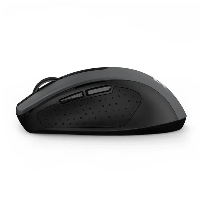 Redragon BM-4091 Ratón Ergonómico Inalámbrico Bluetooth y 2.4 GHz, 6 Botones, Negro, Oficina