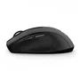 Redragon BM-4091 Ratón Ergonómico Inalámbrico Bluetooth y 2.4 GHz, 6 Botones, Negro, Oficina