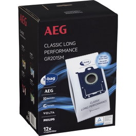 Aeg Bolsas para aspiradoras GR 201SM VX7-VX8 S-BAG Classic Long Performance