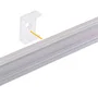 BX3 Light Perfil de Aluminio para Tira LED Difusor Opal BX3-A1707, 2 Metros, Iluminación Lineal para Interior y Exterior, Acabado Uniforme