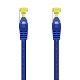 Aisens Cable de Red RJ45 SFTP A146-0477 Cat.7 Latiguillo 50cm Azul 10 Gigabit/s 600MHz OFC Libre de Halógenos