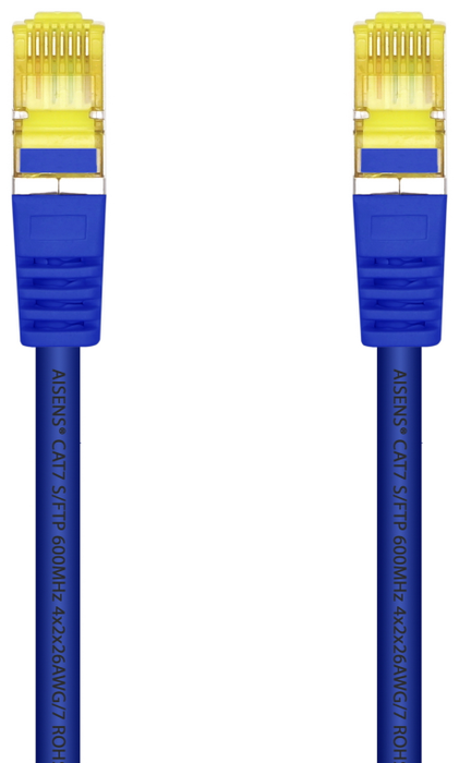 Aisens Cable de Red Cat.7 S/FTP 0,5m Azul A146-0477 Aisens Cable de Red Cat.7 S/FTP 0,5m Azul A146-0477