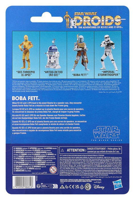 Hasbro Star Wars Black Series Figura Boba Fett Droids 15 cm Hasbro Star Wars Black Series Figura Boba Fett Droids 15 cm