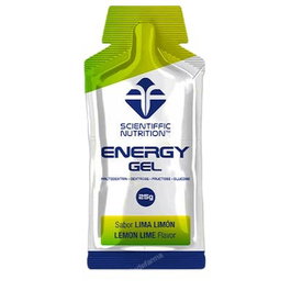Scientific Nutrition Gel Energy 25G - Sabor Lima Limón, Gel Energético para Deporte